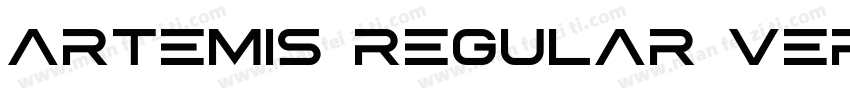 Artemis Regular Vers字体转换